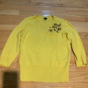 Talbots jeweled sweater